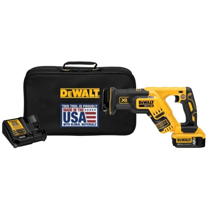 DEWALT 20V MAX* XR Compact Reciprocating Saw Kit