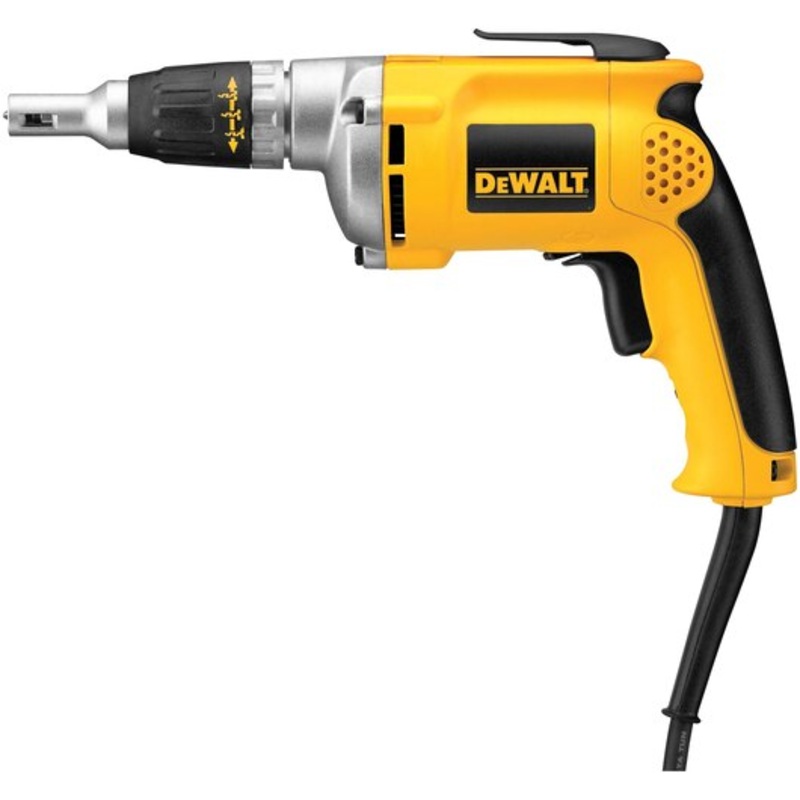 DEWALT VSR Drywall Screw Gun w/ 50′ Cord (4,000 RPM)