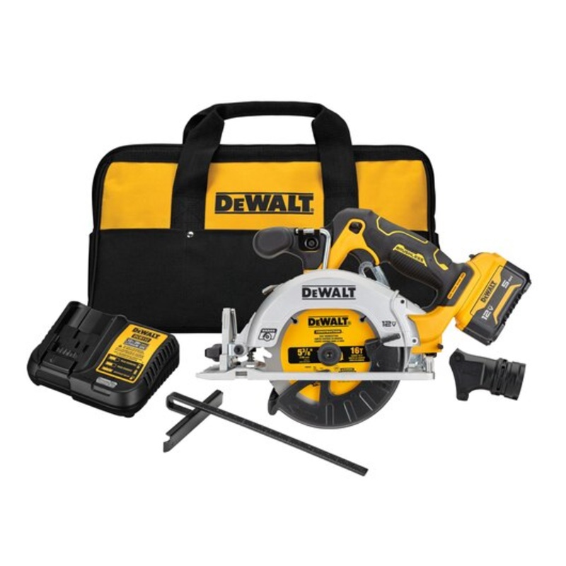 DEWALT XTREME 12V MAX* 5-3/8 Brushless Cordless Circular Saw Kit