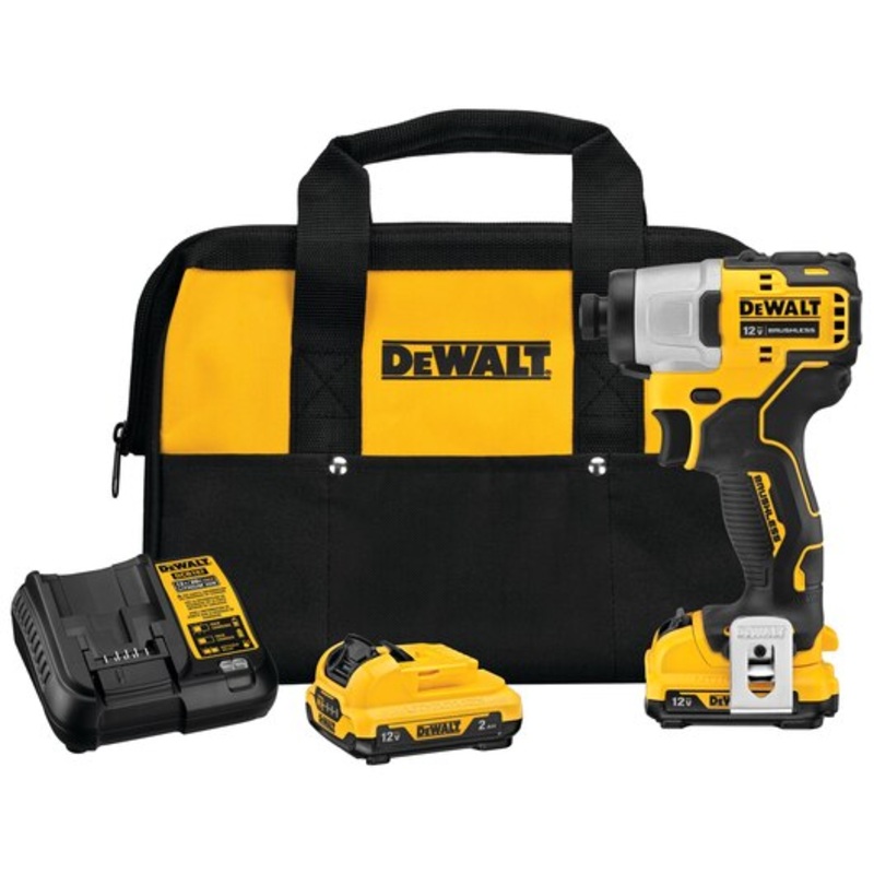 DEWALT 12V MAX* XTREME 1/4 Impact Driver Kit