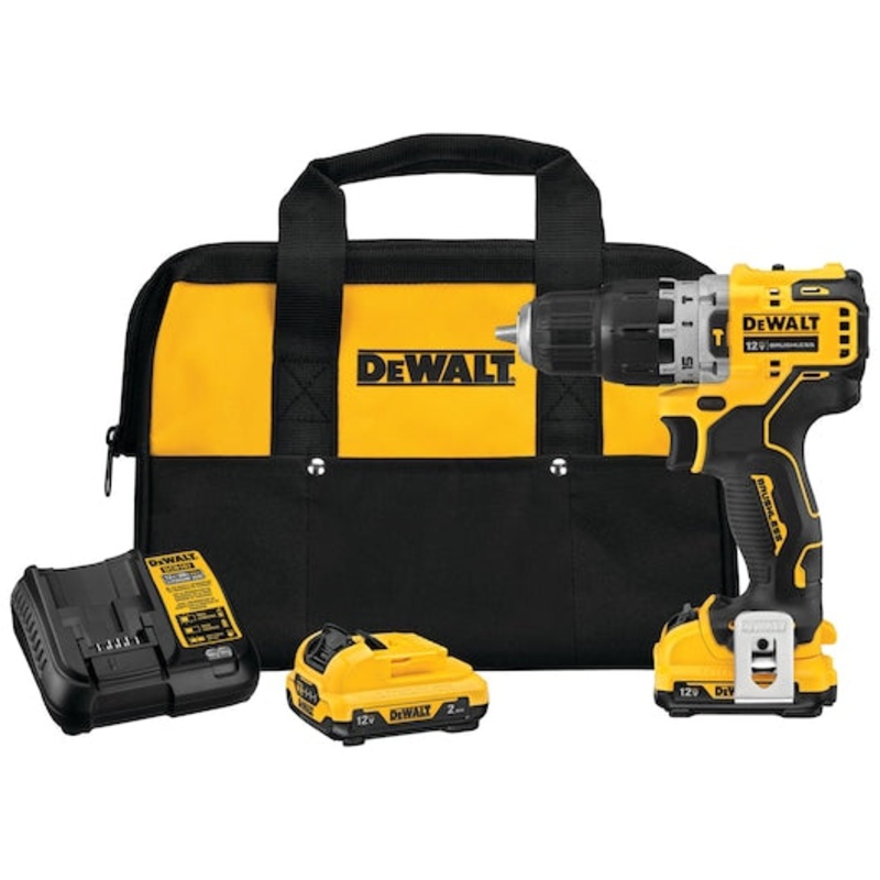 DEWALT 12V MAX* XTREME 3/8 Hammer Drill Kit