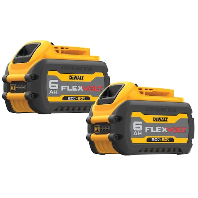 DEWALT 20 MAX* / 60V MAX* FLEXVOLT 6.0 Ah Battery (2 PACK)