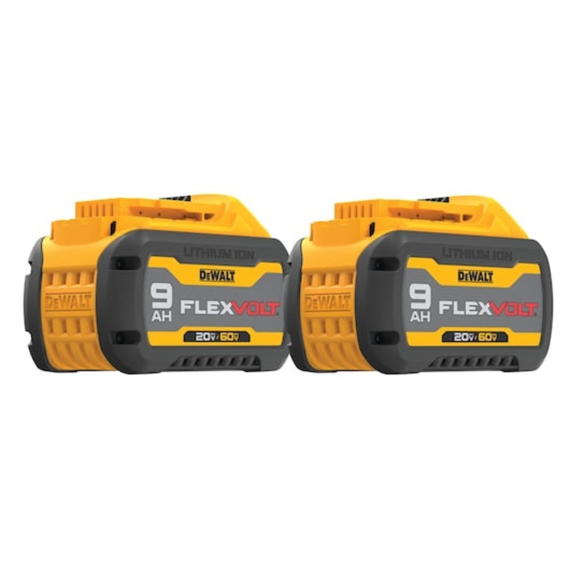 DEWALT 20V MAX* / 60V MAX* FLEXVOLT 9.0Ah Battery (2 PACK)