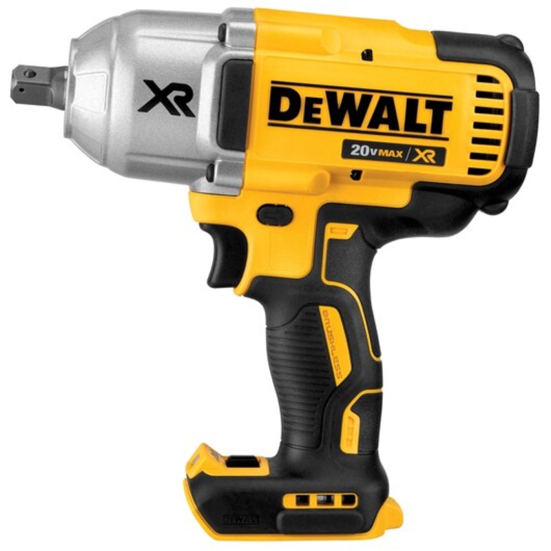 DEWALT 20V MAX* XR High Torque 1/2 Impact Wrench w/ Detent Pin Anvil (Tool Only)