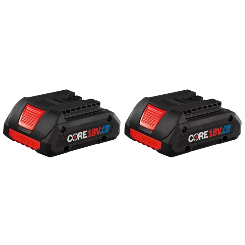 BOSCH 18V CORE18V Lithium-Ion 4.0 Ah Advanced Power Battery (2 PACK)