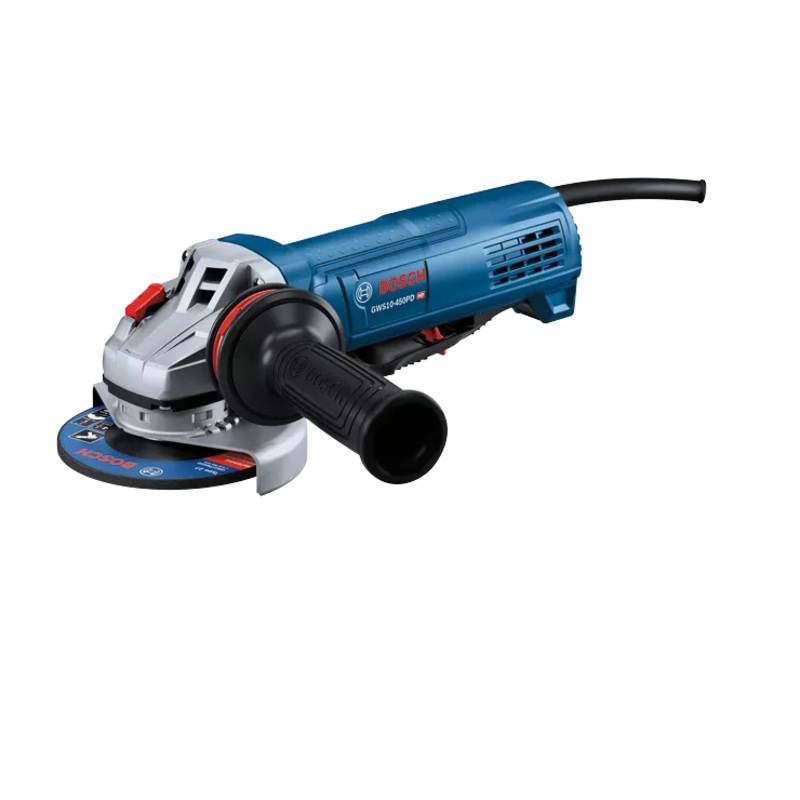 BOSCH 4-1/2 Ergonomic Angle Grinder w/ No Lock-On Paddle Switch