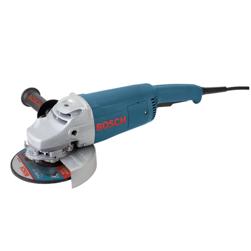 BOSCH 7 15 A Large Angle Grinder w/ Rat Tail Handle