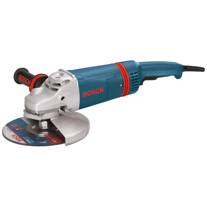 BOSCH 9 15 A Large Angle Grinder w/ Rat Tail Handle