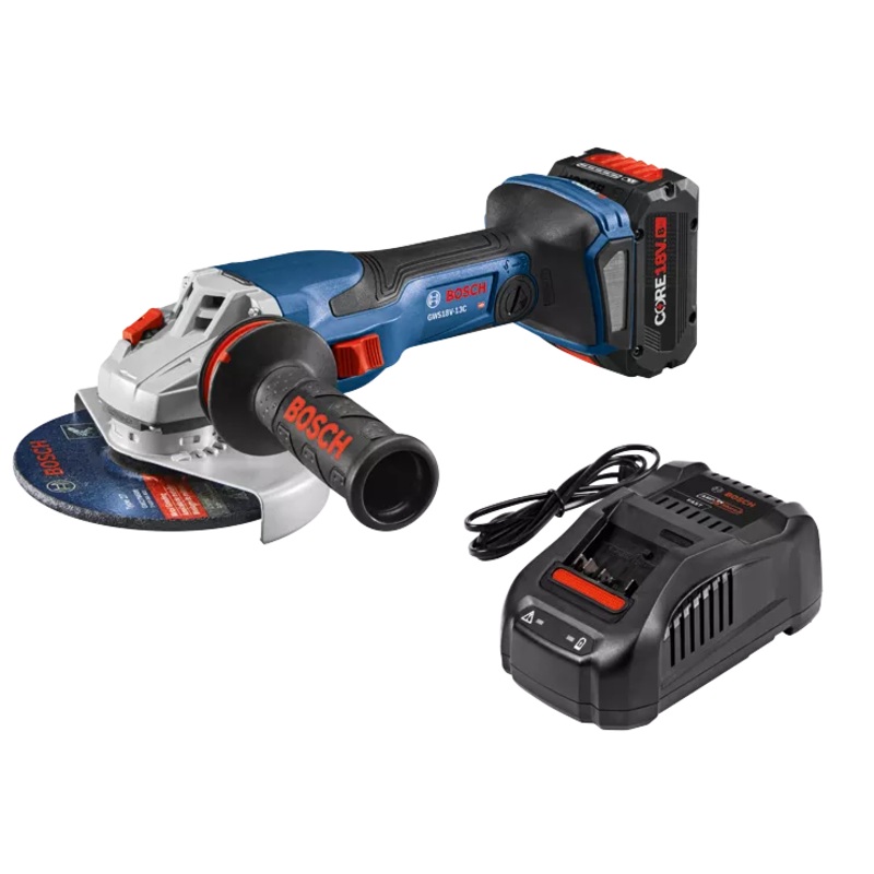 BOSCH PROFACTOR 18V Connected-Ready 5  6 Angle Grinder Kit