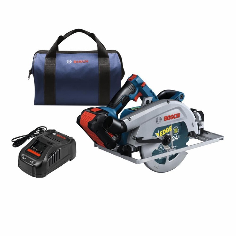 BOSCH PROFACTOR 18V Connected-Ready 7-1/4 Circular Saw w/ Track Compatibility Kit