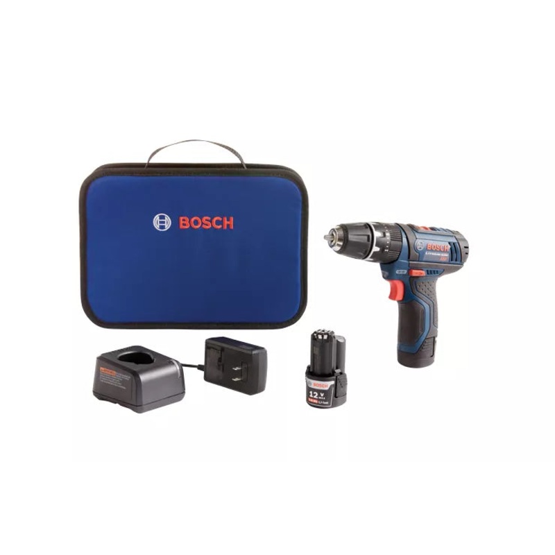 BOSCH 12V MAX 3/8 Hammer Drill/Driver Kit