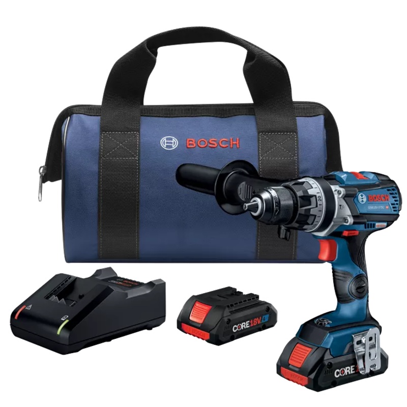BOSCH 18V Connected-Ready 1/2 Hammer Drill/Driver Kit