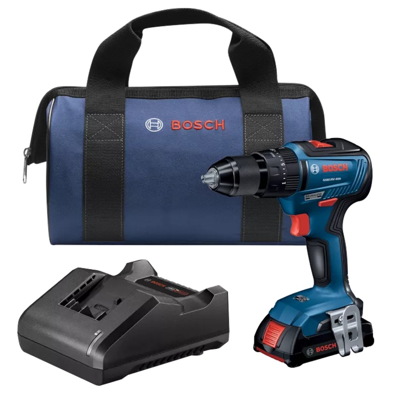 BOSCH 18V EC 1/2 Hammer Drill/Driver Kit