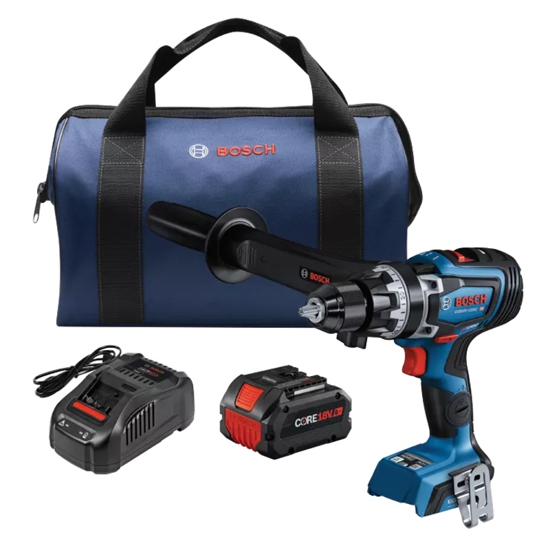 BOSCH PROFACTOR 18V Connected-Ready 1/2 Hammer Drill/Driver Kit