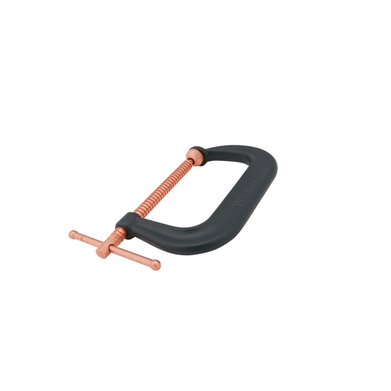 WILTON Spark-Duty Drop Forged C-Clamp, 0 – 3 Opening, 2-7/16 Throat Depth