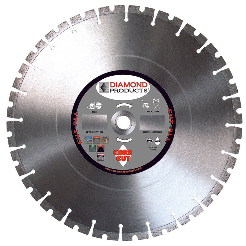 Cut-All Multi-Purpose|12″ x .125 x UNV|14″ x .125 x UNV|16″ x .125 x UNV|18″ x .125 x 1″|H8CA