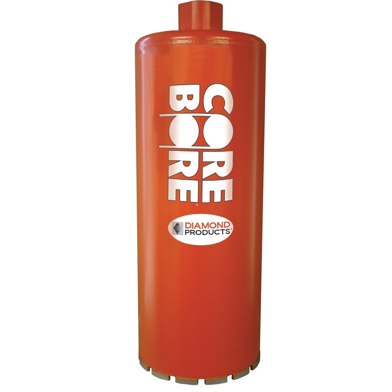 DIAMOND PRODUCTS Heavy Duty Orange Wet Core Bore Bits