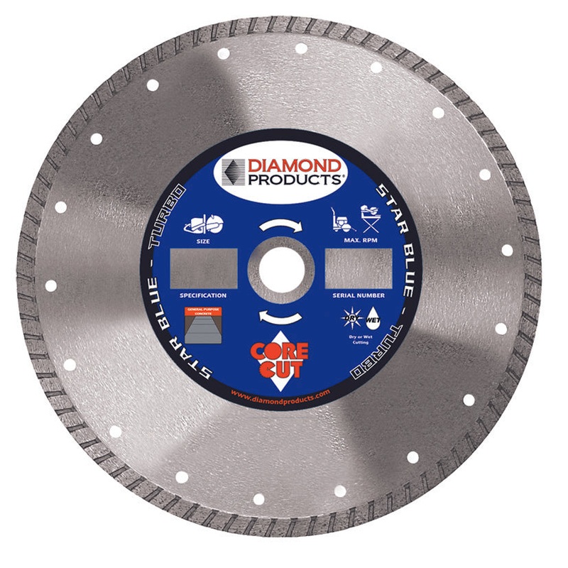 Star Blue Turbo Blade|4 x .080 x 7/8|4-1/2 x .080 x 7/8|7 x .095 x 7/8|9 x .095 x 7/8|T7B