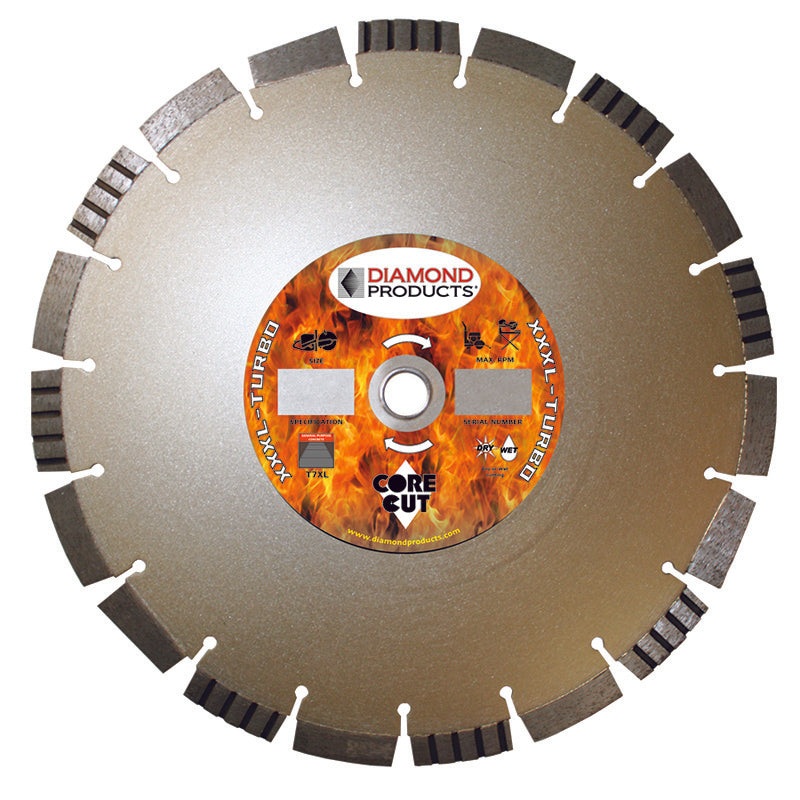 XL-Turbo Blade|14″ x .125 x 1″|16″ x .125 x 1″|20″ x .125 x 1″|T7XL