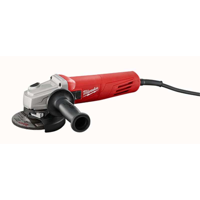 MILWAUKEE 11 Amp 4-1/2 Small Angle Grinder w/ Slide Lock-On Switch
