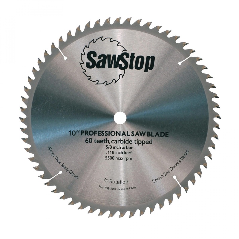 SAWSTOP 10 60-Tooth Blade