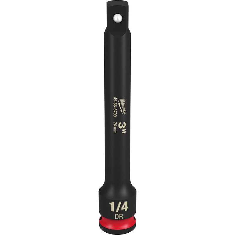 MILWAUKEE SHOCKWAVE Impact Duty 1/4 Drive 3 INCH Extension