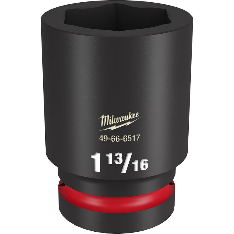 MILWAUKEE SHOCKWAVE Impact Duty 1 Drive 1-13/16 Standard 6 Point Socket