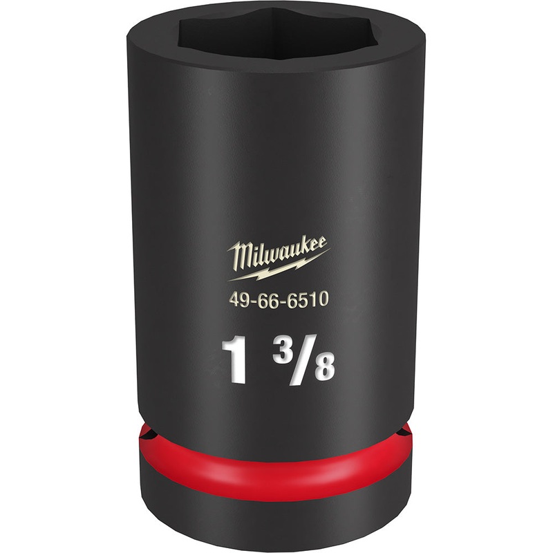 MILWAUKEE SHOCKWAVE Impact Duty 1 Drive 1-3/8 Standard 6 Point Socket