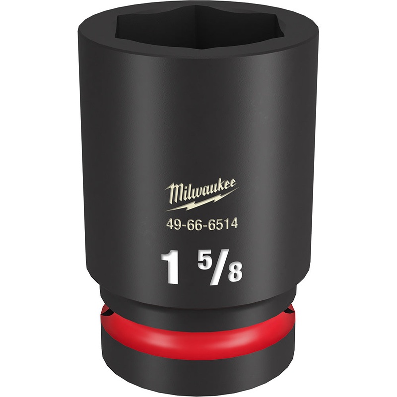 MILWAUKEE SHOCKWAVE Impact Duty 1 Drive 1-5/8 Standard 6 Point Socket