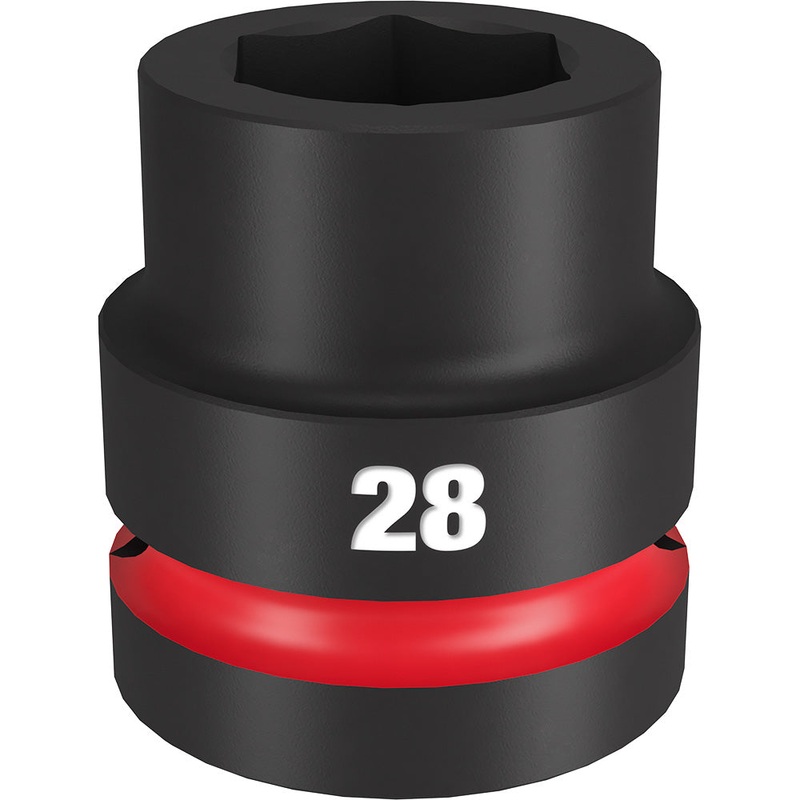 MILWAUKEE SHOCKWAVE Impact Duty 1 Drive 28MM Standard 6 Point Socket