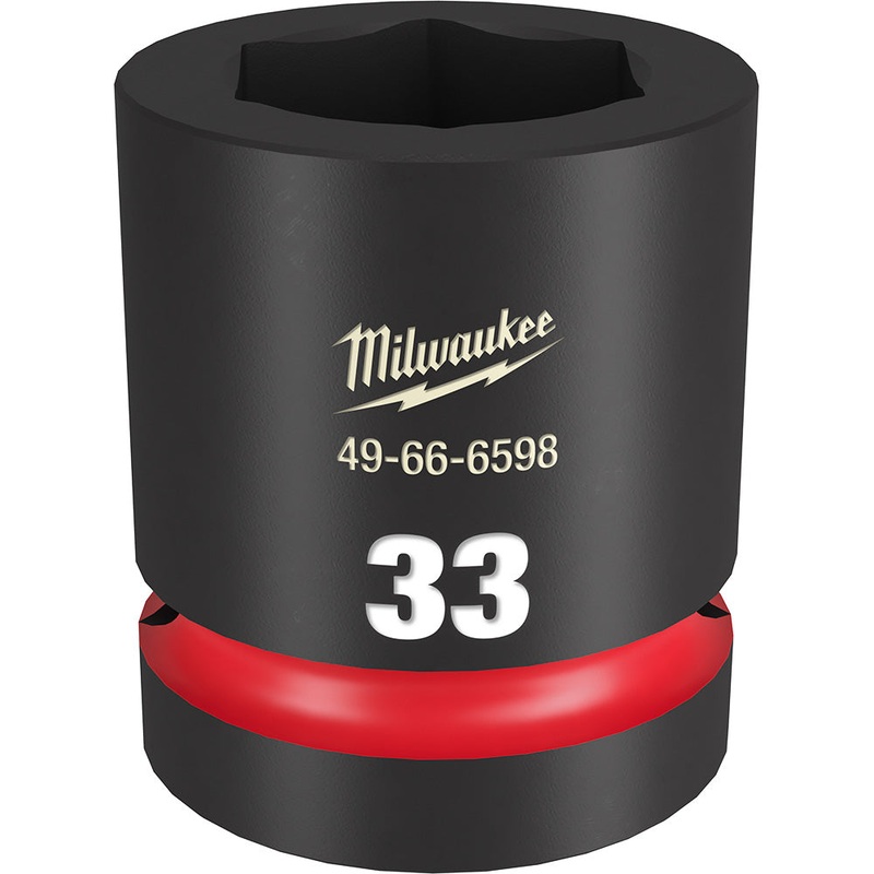 MILWAUKEE SHOCKWAVE Impact Duty 1 Drive 33MM Standard 6 Point Socket