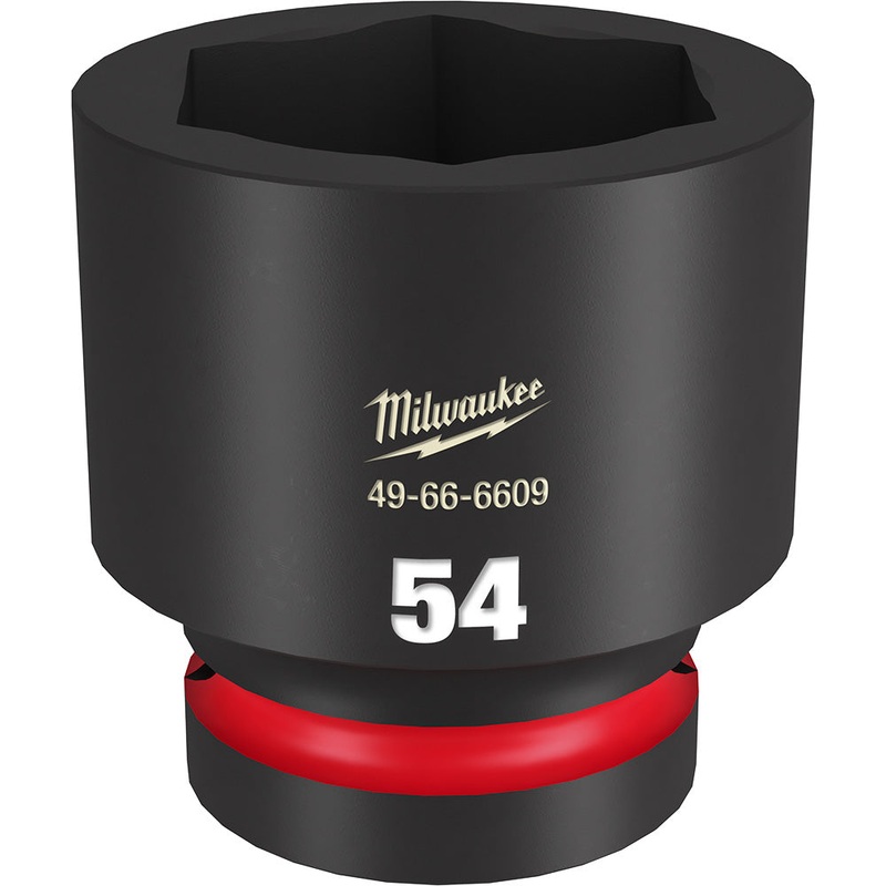 MILWAUKEE SHOCKWAVE Impact Duty 1 Drive 54MM Standard 6 Point Socket