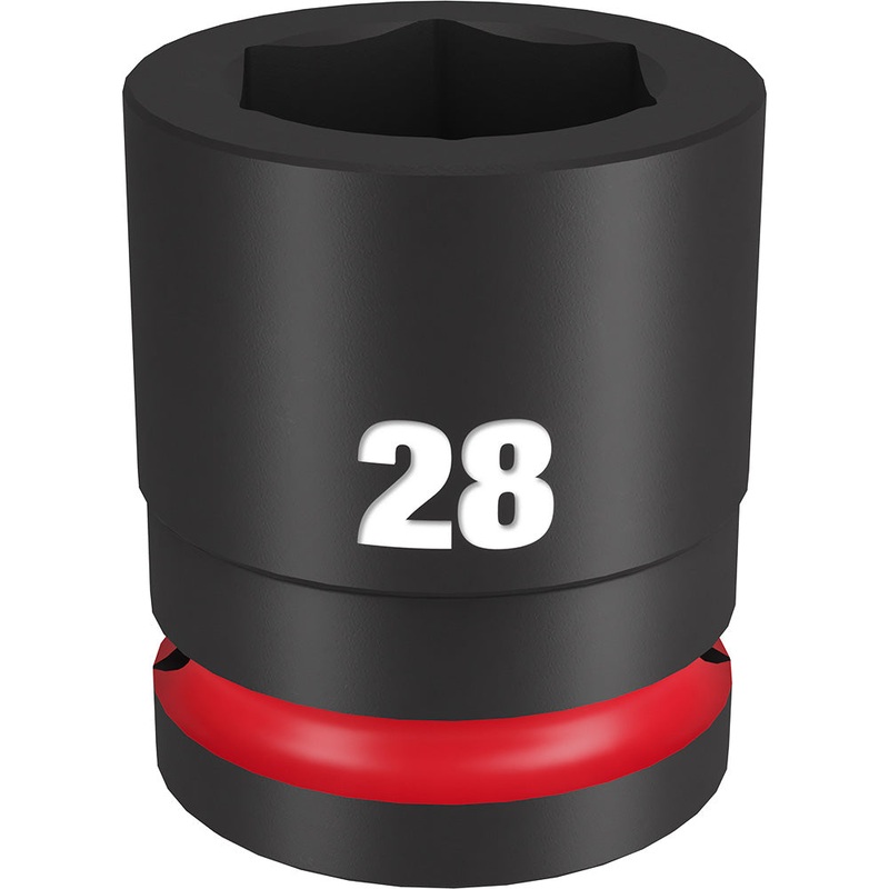 MILWAUKEE SHOCKWAVE Impact Duty 3/4 Drive 28MM Standard 6 Point Socket