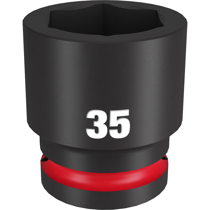 MILWAUKEE SHOCKWAVE Impact Duty 3/4 Drive 35MM Standard 6 Point Socket