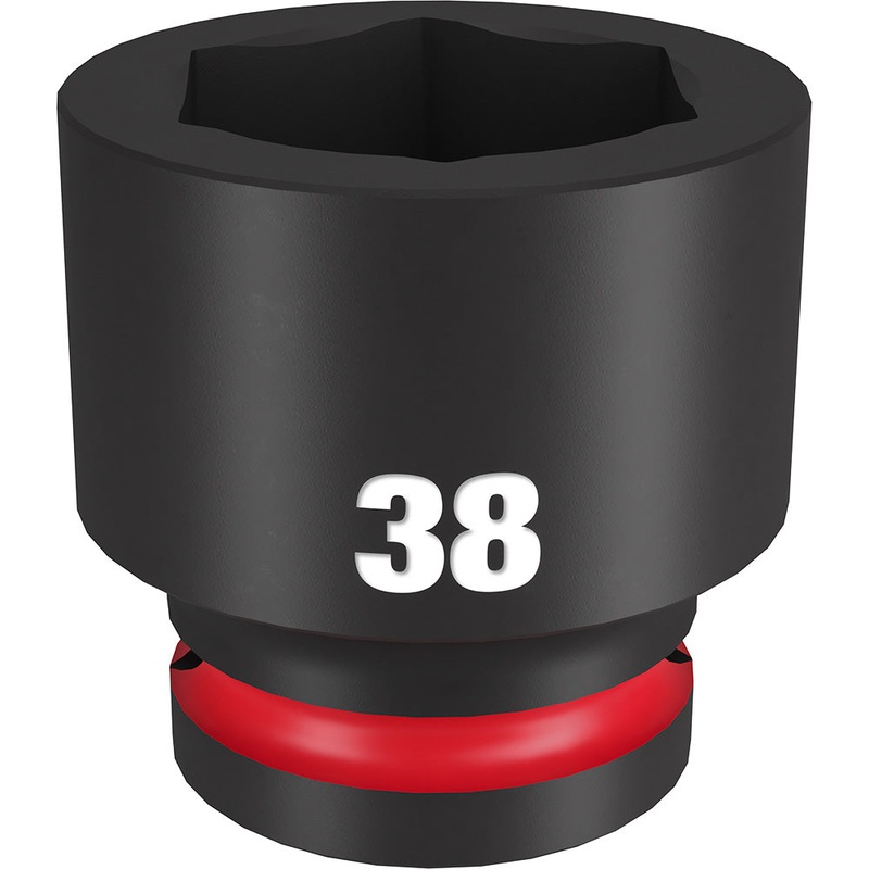 MILWAUKEE SHOCKWAVE Impact Duty 3/4 Drive 38MM Standard 6 Point Socket