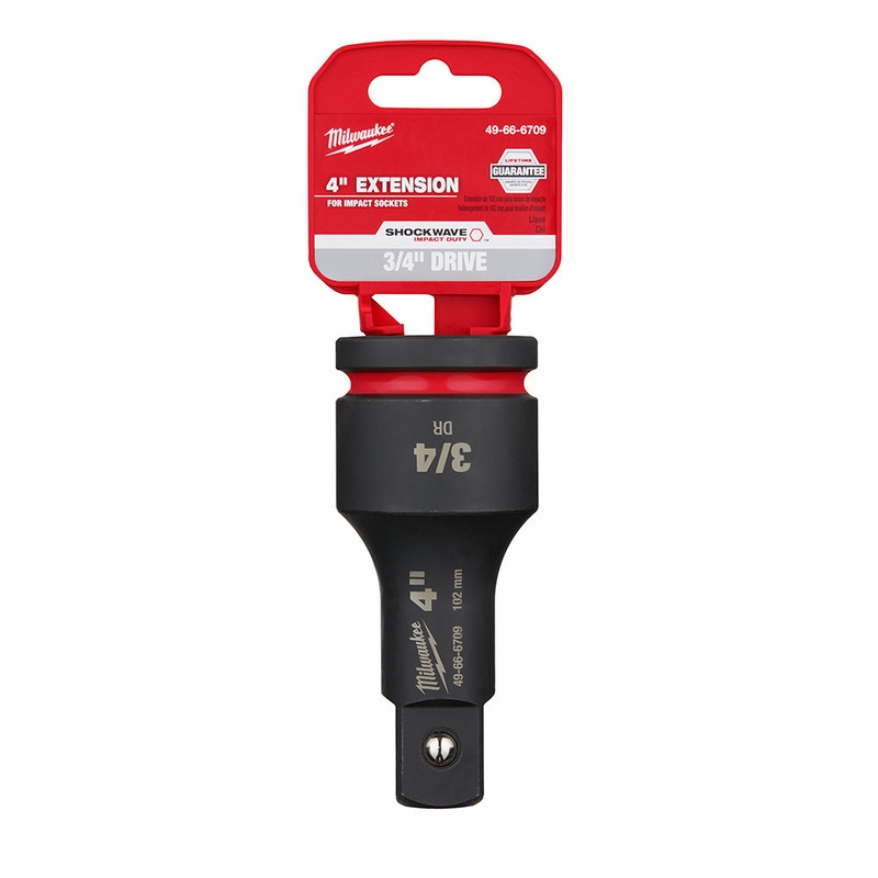 MILWAUKEE SHOCKWAVE Impact Duty 3/4 Drive 4 Extension