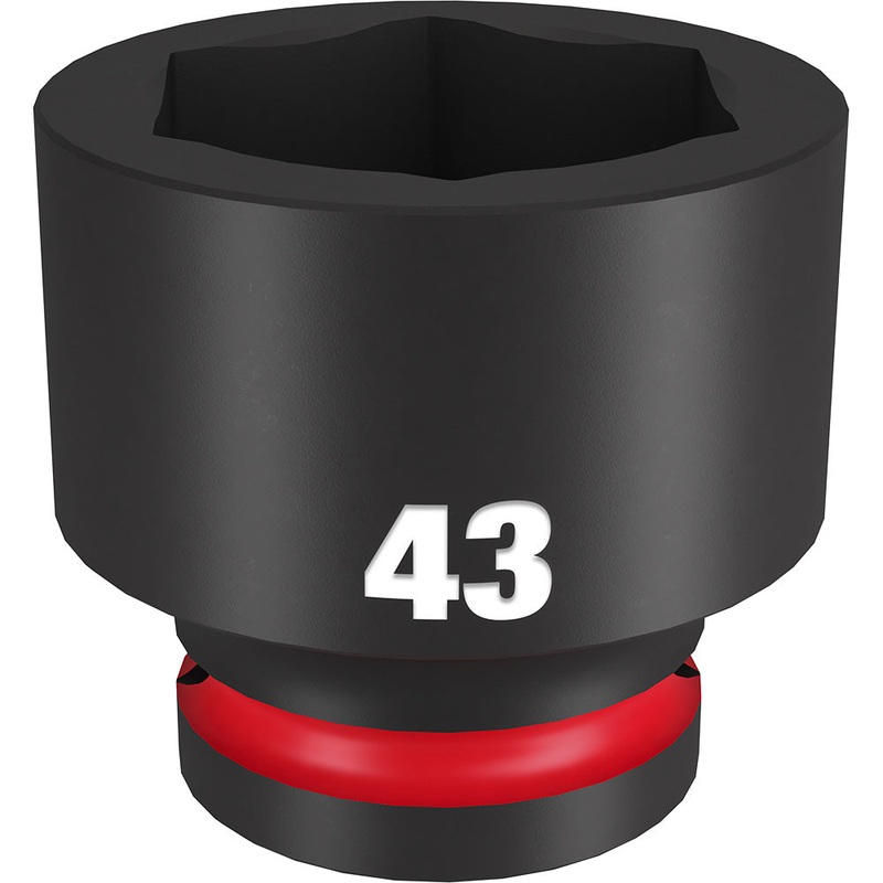 MILWAUKEE SHOCKWAVE Impact Duty 3/4 Drive 43MM Standard 6 Point Socket