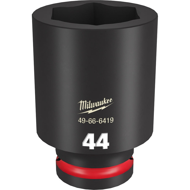 MILWAUKEE SHOCKWAVE Impact Duty 3/4 Drive 44MM Deep 6 Point Socket