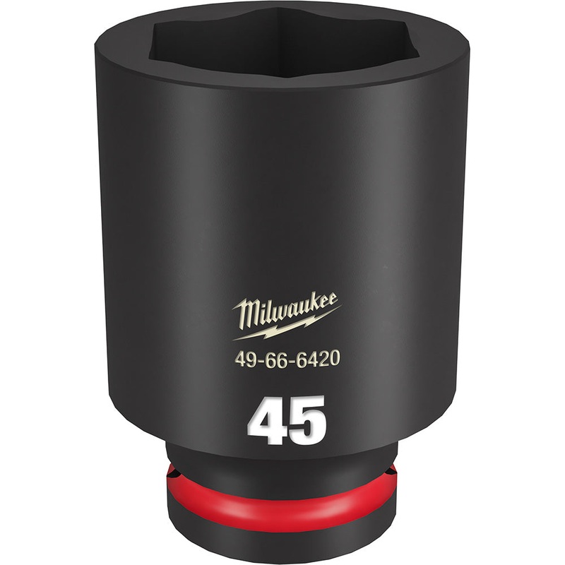 MILWAUKEE SHOCKWAVE Impact Duty 3/4 Drive 45MM Deep 6 Point Socket