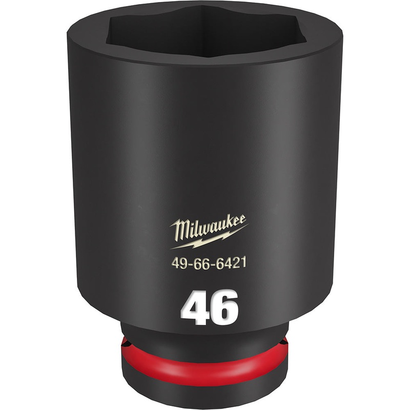 MILWAUKEE SHOCKWAVE Impact Duty 3/4 Drive 46MM Deep 6 Point Socket