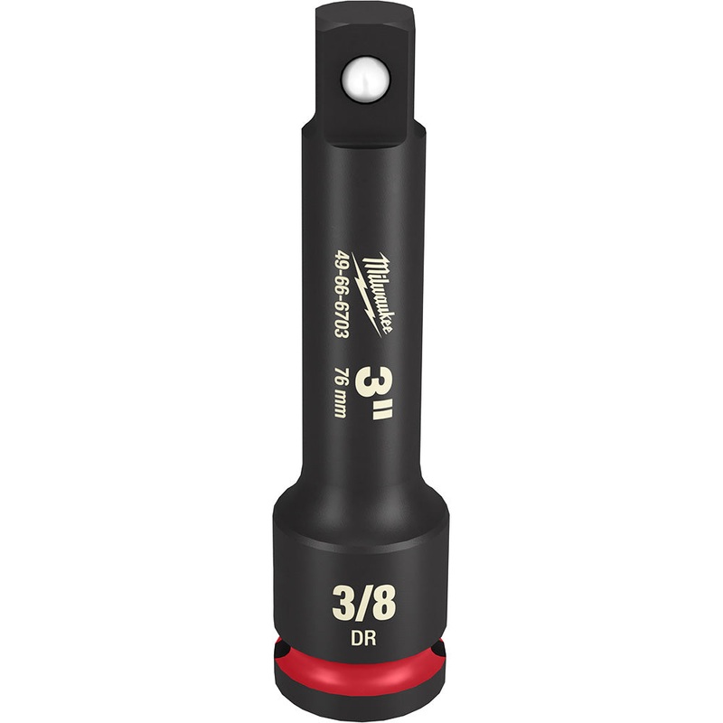 MILWAUKEE SHOCKWAVE Impact Duty 3/8 Drive 3 INCH Extension