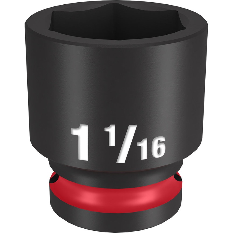MILWAUKEE SHOCKWAVE Impact Duty 1/2 Drive 1-1/16 Standard 6 Point Socket