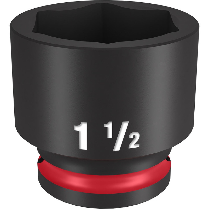 MILWAUKEE SHOCKWAVE Impact Duty 1/2 Drive 1-1/2 Standard 6 Point Socket