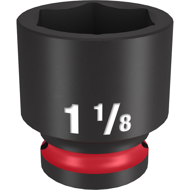 MILWAUKEE SHOCKWAVE Impact Duty 1/2 Drive 1-1/8 Standard 6 Point Socket