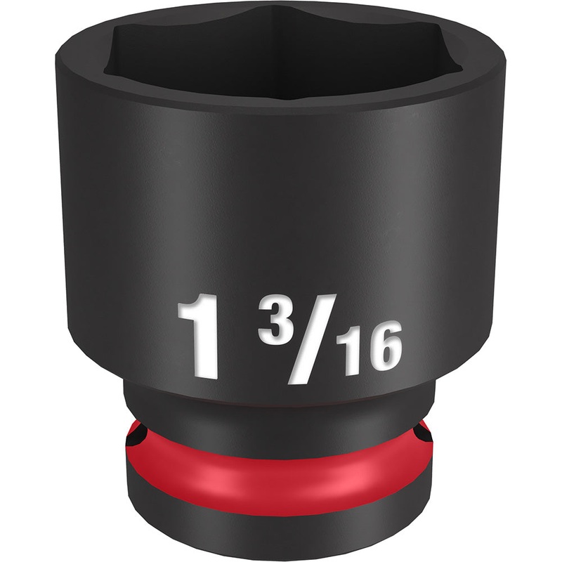 MILWAUKEE SHOCKWAVE Impact Duty 1/2 Drive 1-3/16 Standard 6 Point Socket
