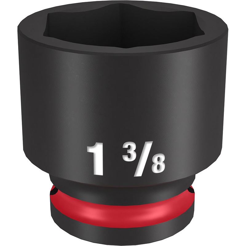 MILWAUKEE SHOCKWAVE Impact Duty 1/2 Drive 1-3/8 Standard 6 Point Socket