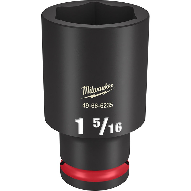 MILWAUKEE SHOCKWAVE Impact Duty 1/2 Drive 1-5/16 Deep 6 Point Socket