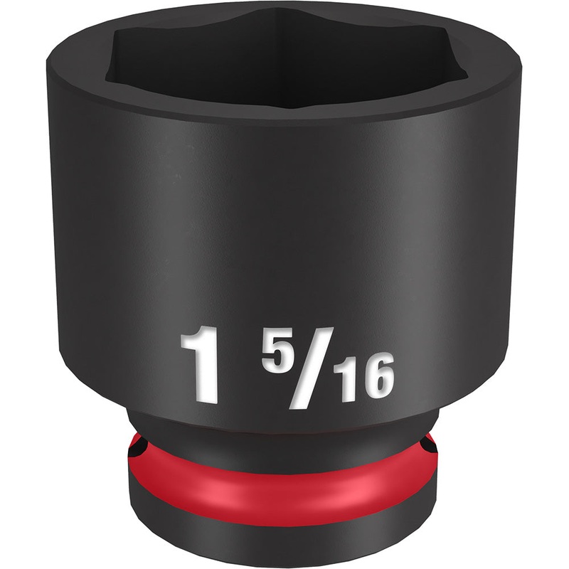 MILWAUKEE SHOCKWAVE Impact Duty 1/2 Drive 1-5/16 Standard 6 Point Socket