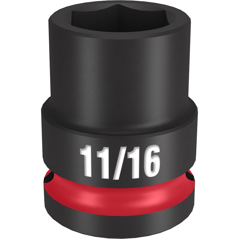 MILWAUKEE SHOCKWAVE Impact Duty 1/2 Drive 11/16 Standard 6 Point Socket