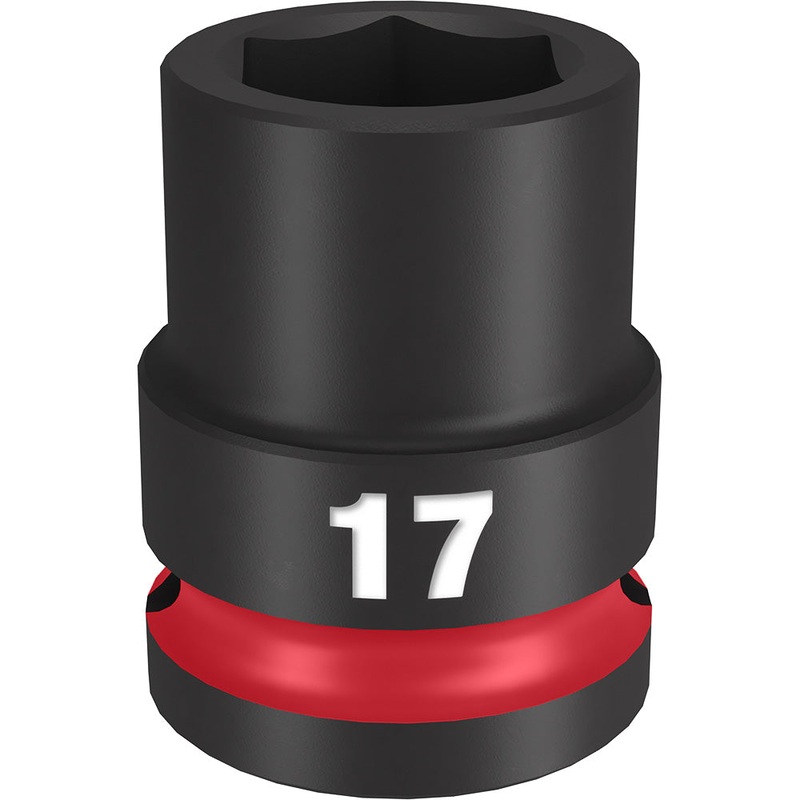 MILWAUKEE SHOCKWAVE Impact Duty 1/2 Drive 17MM Standard 6 Point Socket